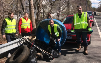 Teaming up with Keep Islip Clean on Pardees Creek